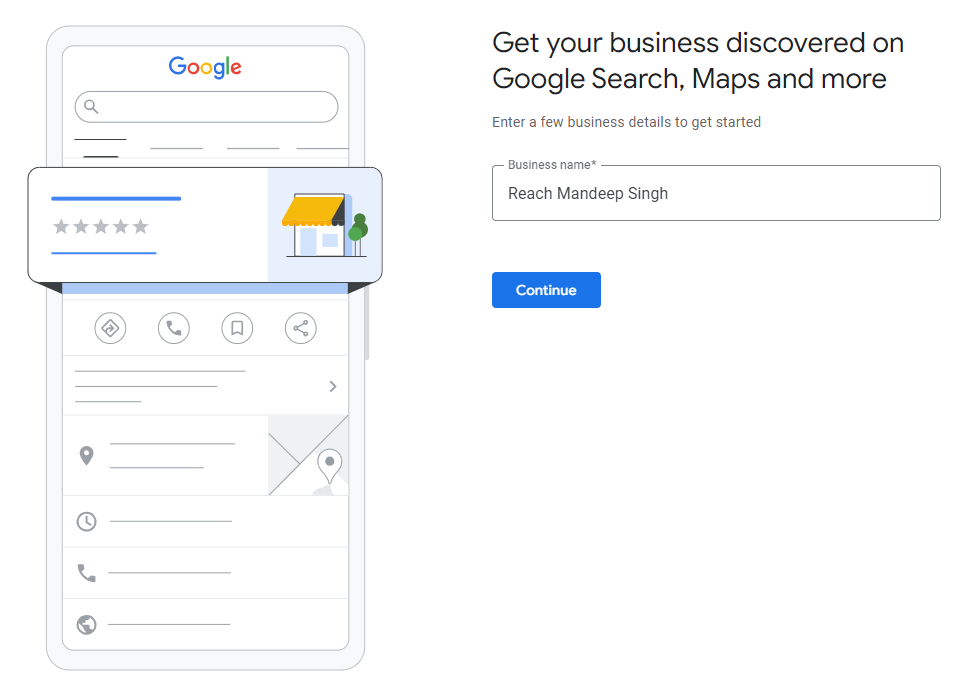 Creating Your Google Business Profile Listing